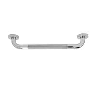 Fockety Barra di PresA del Bagno 'Acciaio Inossidabile, Maniglia Antislittamento della Doccia di 15,75 Pollici per l'Handicap Anziano, Guida di Sicurezza Ergonomica del Bagno Densa (SILVER)