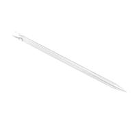 Fockety Bastone Ausiliario per L'installazione in Plastica ABS del Pressore Manuale Dell'orologio, Piccolo e Portatile, per Lavori di Riparazione di Orologi di Precisione (Trasparente)