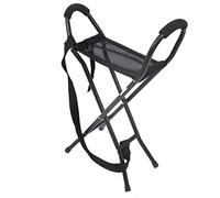 Fockety Bastone Pieghevole con Sedile, Bastone da Passeggio in Lega di Alluminio con Piedini in Gomma, Bastone da Passeggio Manuale Regolabile per Donne e Uomini, Equilibrio degli Anziani