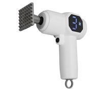 Fockety Batticarne Elettrico, Batticarne Elettrico a 6 Velocità in Acciaio Inossidabile con Batteria Agli Ioni di Litio da 3000mAh, Martello per Domestica e Professionale