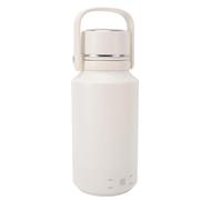 Fockety Bollitore Elettrico, Bollitore Portatile in Acciaio Inossidabile da 1 Litro con Funzione di Spegnimento Automatico, Piccolo Scaldacqua per Viaggi, Casa, Ufficio e Dormitorio (Spina europea