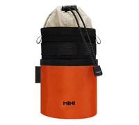 Fockety Borsa a Tracolla per Bottiglia d'Acqua, Porta Bottiglia d'Acqua a Tracolla con Tracolla Regolabile, Tasca per Telefono, Borsa a Tracolla Pieghevole Isolata per Porta (1L)