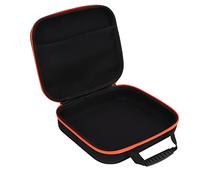 Fockety Borsa per Utensili con Cerniera con Cerniera, Tampone Strumento Oxford Case di Stoccaggio degli Accessori per Utensili con Manico, Mesh Rivestimento Multipli per il Trapano