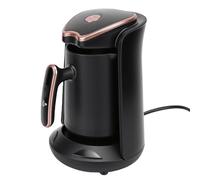 Fockety Caffettiera Turca Elettrica, Caffettiera Portatile da 600 W con Funzioni di Infusione e Riscaldamento, Macchina da caffè per Caffè Turco Greco Armeno, Viaggio, Campeggio, (Spina europea 220 V)