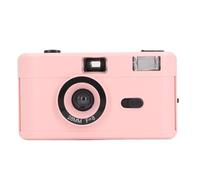 Fockety Camera da 35 Mm per Pellicola, Fotocamera Vintage Leggera Riutilizzabile, Fotocamera Digitale retrò con Flash Integrato, Obiettivo F/8 28 Mm (batteria AAA) Non Sono incluse) (PINK)