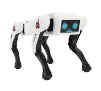 Fockety Cane robot intelligente, cane robot telecomandato con controllo vocale Bluetooth, azioni interattive realistiche, animali domestici robotici con varie modalità di gioco