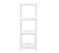 Fockety Carrello Portaoggetti Sottile, Scaffaratura Stretta Mobile Del'organizzatore Indipende del Bagno, Carrello Portaoggetti Rotente A Scorporpo per, Bagno e Luoghi (4 strati)
