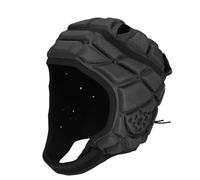Fockety Casco da Calcio Bandiera a Conchiglia Morbida, Casco di Rugby Protettivo Regolabile per Calcio, Copricapo Traspirante di Rugby, Copricapo Imbottito Morbido per Giovani (S)