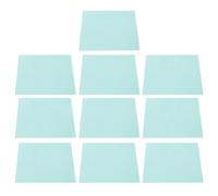 Fockety Casco per Saldatura Lente Protettiva Trasparente Anti-caduta di Pressione Durevole per Lavoro Industriale 10 Pezzi 138x122mm per Strumenti Hardware