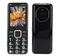Fockety Cellulare con tasti grandi per anziani, telefoni GSM dual SIM sbloccati con tasti grandi 2G Cellulare base con schermo da 2,4 pollici, torcia (Spina degli Stati Uniti)