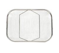 Fockety Cestolo per Asciugare i Piatti Nel Lavello, Piccolo Cestello Espandibile in Acciaio Inox per Asciugare i Piatti Sopra il Lavello, Nel o Sul Banco Scolapiattitti (S)