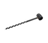 Fockety Chiave un Manuale di Coclea, Trapano un Manuale di Coclea di Sopravvivenza Robusto e Dureholo in Acciaio Al Carbonio, Trapano per Leggo Portatile per Campeggio, Costrozione (10-230 mm)