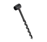 Fockety Chiave un Manuale di Coclea, Trapano un Manuale di Coclea di Sopravvivenza Robusto e Dureholo in Acciaio Al Carbonio, Trapano per Leggo Portatile per Campeggio, Costrozione (16-230mm)