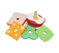 Fockety Cibo Giocattolo, Composito Fast Food Educativo Giochi di Finzioni Cibo, Cucina Giocattolo a Forma Carina con Colorti Realistici per Giochi di Finzioni, Bambini Piccoli (#2)