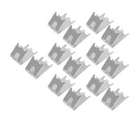 Fockety Clamp/Holder per Ripiano per Congelatore in Acciaio Inossidabile 304, Robusto Morsetto/supporto per Ripiano per Frigorifero da 1,5 Mm, per Uso in Centri Commerciali