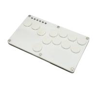 Fockety Combattimento Stick, Joystick per Controller di Gioco Combattimento con Porta Usb, Mini Stick con Interruttore Meccanico Swap Hot, Controller Scatola per per PC per