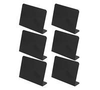 Fockety Confezione 20 Mini Lavagnatte Facili Scrivere, Cancellabilli, Segnaposto in Plastica con Numeri Tavolo e Penna, Piccola Lavagna Multifunziole per Matrimoni, Feste, Eventi