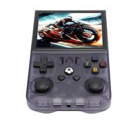 Fockety Console di gioco portatile tascabile con schermo IPS da 3,5 pollici, batteria da 4000 mAh, console di gioco retrò con oltre 60 giochi emulati, doppio stick 3D, per viaggio. (128GB)