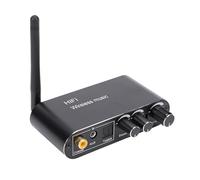 Fockety Convertitore audio digitale-analogico, adattatore da ottico a jack da 3,5 mm con ricevitore Bluetooth 5.1, convertitore da ottico coassiale a convertitor L/R per HDTV, DVD