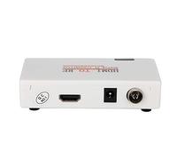 Fockety Convertitore da HDMI a RF, Supporto 480I 480P5 76I 576P 720P 720I 1080I 1080P Convertitore coassiale modulatore HDMI RF, Adattatore di Ingresso Video Digitale, per Set Top Box di