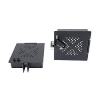 Fockety Coperchio di Cappuccio per Paraurti RV, Tappo da 4,6 Pollici per Il Paraurti Black Black Basp, Tappi per Paraurti Quadrati per, RV Square Humpers, Paraurti a, Fori di