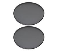 Fockety Coperture per Griglia per Altoparlanti, Griglia per Altoparlanti Rotonda da 220 Mm, Protezione per Subwoofer in Rete con Protezione Dagli Urti in Rete di Acciaio Laminato a Freddo Telaio ABS