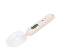 Fockety Cucchiaio Dosatore Digitale, Misurino Elettronico per Alimenti da 500 G con Schermo LCD Facile da Usare e Alta Precisione da 0,1 G, Bilancia Digitale per Dolci da cucinaa. e (Beige)