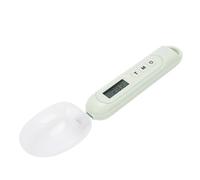 Fockety Cucchiaio Dosatore Digitale, Misurino Elettronico per Alimenti da 500 G con Schermo LCD Facile da Usare e Alta Precisione da 0,1 G, Bilancia Digitale per Dolci da cucinaa. e (verde chiaro)