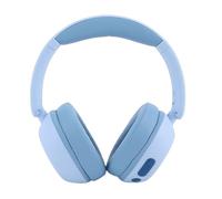 Fockety Cuffie Bluetooth per Bambini, Cuffie Wireless Bluetooth 6.0 con Luci LED Colorate e Microfono Integrato, Limite Volume da 85 a 103 DB, 25 Ore di Riproduzione, per Bambini (BLUE)