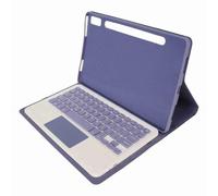 Fockety Custodia Con Tastiera per Tab P11 Pro Gen 2, Pad Pro 2022 11.2 Tablet Pollici, COPERTURA Smart Tablet Con Tastiera Wireless Staccabile, TouchPad, Portapenne, Protettiva Cover (PURPLE)