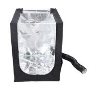 Fockety Custodia per stampante 3D con illuminazione a LED, tenda isolante antipolvere ignifuga, copertura protettiva a temperatura costante, accessori per stampante 3D