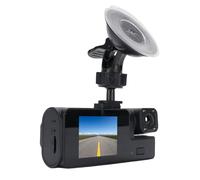 Fockety Dash Camera, Dual Lens Recording 1920x1080p Anteriore e 1280x720p All'interno con Sorveglianza del Parcheggio e Interconnessione Mobile WiFi, per il Registratore di Guida per