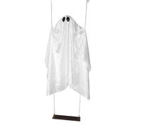 Fockety Decorazioni di Halloween Outdoor e Appeso Swing Ghost Decorazioni Oscillanti Decorazioni per Esterni per Esterni Spoxy Decorazione Fantasma per il Portico Anteriore Albero