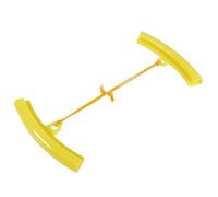 Fockety di Bici Protettori Durevoli per Cava di Bordo Maturo per Garage e Viaggi Utilizzano Materiale Poliuretano di Alta qualità - Moto e Pneumatici per Biciclette (Beige)