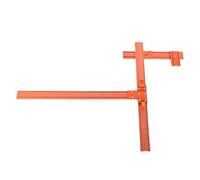 Fockety Dima per taglio a 90 gradi per fresatrice, staffa di regolazione per fresatrice con spessore di 6 mm e custodia, dima per ferramenta per mobili per la lavorazione del legno