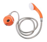 Fockety Doccia Elettrica Portatile, 2200 mAh Ricaricabile per la Doccia da Doccia per Esterni per Esterni in Campo da Doccia da Esterno con Doccia per la Doccia per Cammino da Viaggio