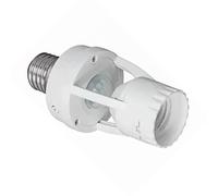 Fockety E27 SCOPIA LIGUATA SENSORE CON DERIVA DI SENSEGGIO 6M - Ottimo per L'illuminazione DI Magazzino e Portico Anteriore - Tempo DI Absdelay: 10-300s