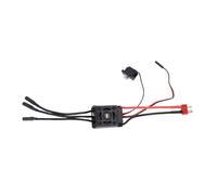 Fockety ESC Brushless M60A, Regolatore di velocità Elettronico Resistente Alla Pioggia con Ventola di Raffreddamento per Auto RC 1/10 1/12 1/14, Compatibile con Motori Brushless