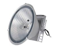 Fockety Faro di Proiettore a LED 400W, Faro per Gru a Torre Impermeabile in Alluminio Ad Alta Potenza con Riempimento di Colla Sigillato per Cantieri All'aperto Campo da Calcio Campo da