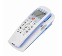 Fockety Fashion Desk Metti un Telefono con ID Chiamante FSK/DTMF Comunicazione Efficiente in Impostazioni di Casa e Ufficio (WHITE)