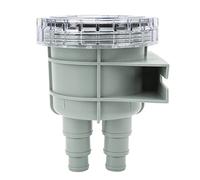 Fockety FILTRO A CESTOLO PER LA PRESA DELL'ACQUA DI RAFFREDDAMENTO GREZZA CON FILTRO POTENTE, GUSCIO TRASPARETE, DESIGN DEI DEI CONNETTO, PER USO A BARCA MARINA