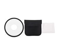 Fockety Filtro Dell'obiettivo di Esposizione Centrale da 72 Mm, Effetto Bordo Offuscato per la Fotografia, con Rivestimento Ultra Duro e Superficie Impermeabile, per la Registrazione