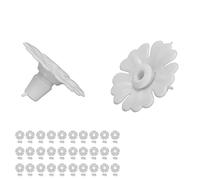 Fockety Fiori di Ricambio per colibrì: Accessori da Giardino Colorati per Appendere le Porte degli Uccelli (WHITE)