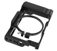 Fockety Gabbia per Fotocamera, Attrazione per Videocamera con Posizionamento da 3/8 "e Filettatura da 1/4", Pattino Freddo, Stabilizzatore per Fotocamera per Rx100 M1 M2 M3 M4 M4 M5