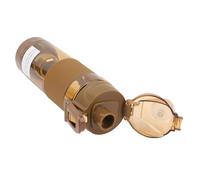 Fockety Generatore di Acqua Ricca di Idrogeno a Prova di Filtro per Bottiglia D'acqua di Idrogeno per Esercizi e Viaggi, Campeggio Sportivo in Acciaio Inossidabile 304 (Caffè)