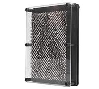 Fockety Giocattolo Pin Art 3D per Bambini Adulti, Ispira Il Seno della Sfida e 'immamaginazione, Decorazioni per la Casa Uniche, Cornici Trasparenti in Plasticla con Perni a Metallo,