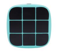 Fockety Gioco Elettronico Tic Tac Toe, Gioco Portatile 4 in 1 Console per Giochi di Puzzle Elettronici di Viaggio Puzzle Elettronico con 5 Divertenti Giochi di Memoria Cerebrale (Ciana)