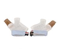 Fockety Guanto con Arresto Regolabile, Protettore per il Trattamento del Succhiamento del Pollice, Previene il Distacco delle Dita, Adatto per Bambini di 10-18 Mesi (BLUE)