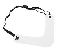 Fockety Guida per Tagliare i Baffi, Durevole e Flessibile, per Modellare la Barba, per Uomo, Strumento Regolabile per la Scollatura, per Compleanno o di Natale, Plastica Bianca 1,4 X 5,5 Pollici