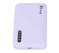 Fockety Hotspot Mobile 5G, WiFi6 Veloce Velocità Fino a 2,77 Gbps Supporta 16 Dispositivi Router WiFi Portatile, Hotspot da Viaggio con Slot per Scheda Nano SIM e Batteria da 6100 MAh per Auto,